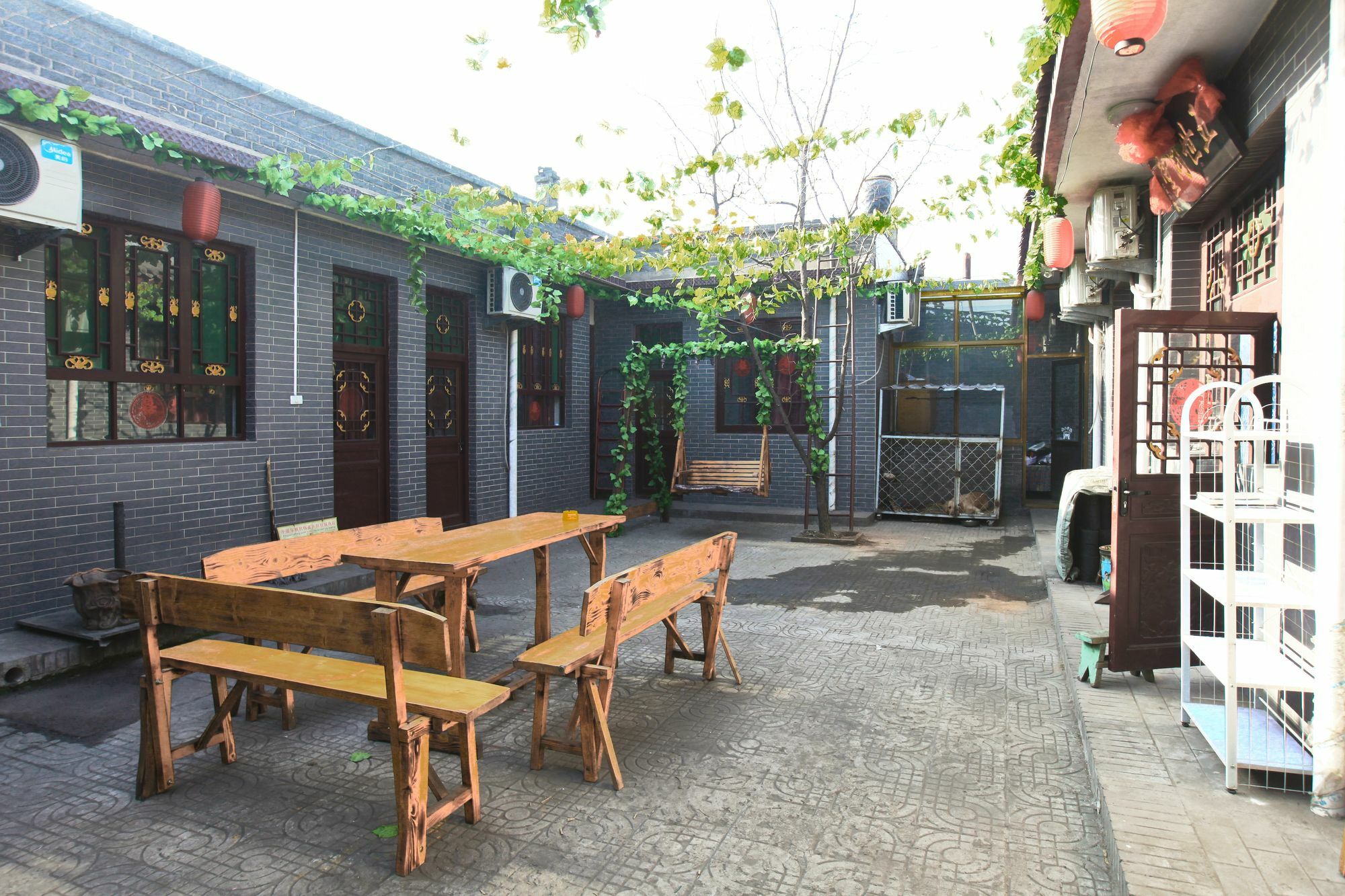 Pingyao Lefeng Youth Hostel - Ancient Town Buitenkant foto